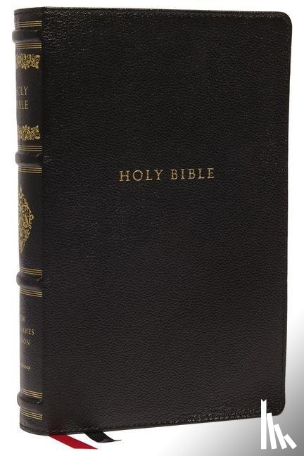 Nelson, Thomas - NKJV, Personal Size Reference Bible, Sovereign Collection, Leathersoft, Black, Red Letter, Thumb Indexed, Comfort Print