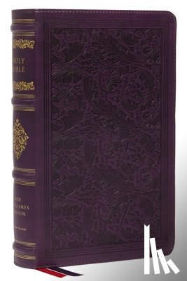 Nelson, Thomas - NKJV, Personal Size Reference Bible, Sovereign Collection, Leathersoft, Purple, Red Letter, Thumb Indexed, Comfort Print