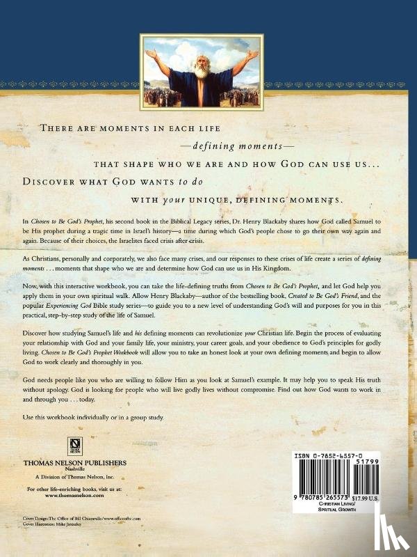 Blackaby, Henry - Chosen to Be God's Prophet Workbook