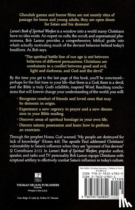 Larson, Bob - Larson's Book of Spiritual Warfare