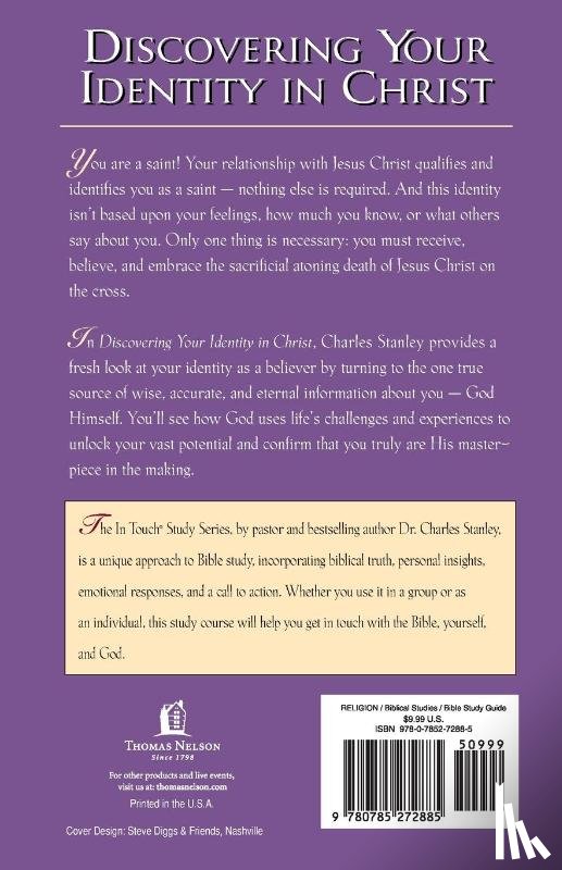 Stanley, Charles F. - The In Touch Study Series