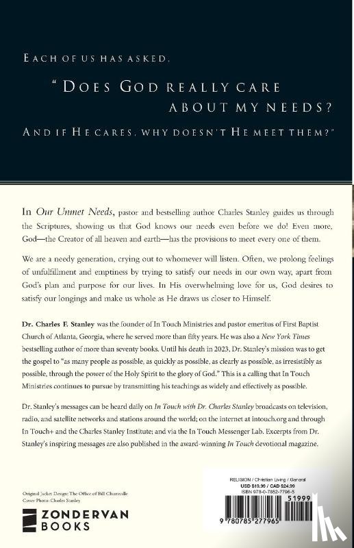 Stanley, Charles F. - Our Unmet Needs