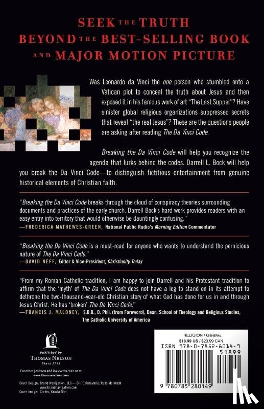 Bock, Darrell L. - Breaking the Da Vinci Code
