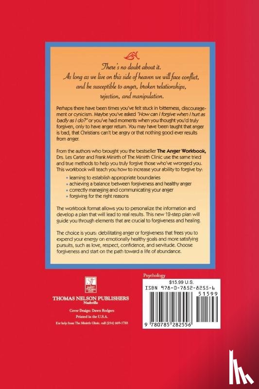 Minirth, Frank, Carter, Les - Choosing to Forgive Workbook