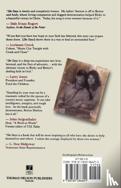 Shelton, Bettye, Landis, Andy - She Stays