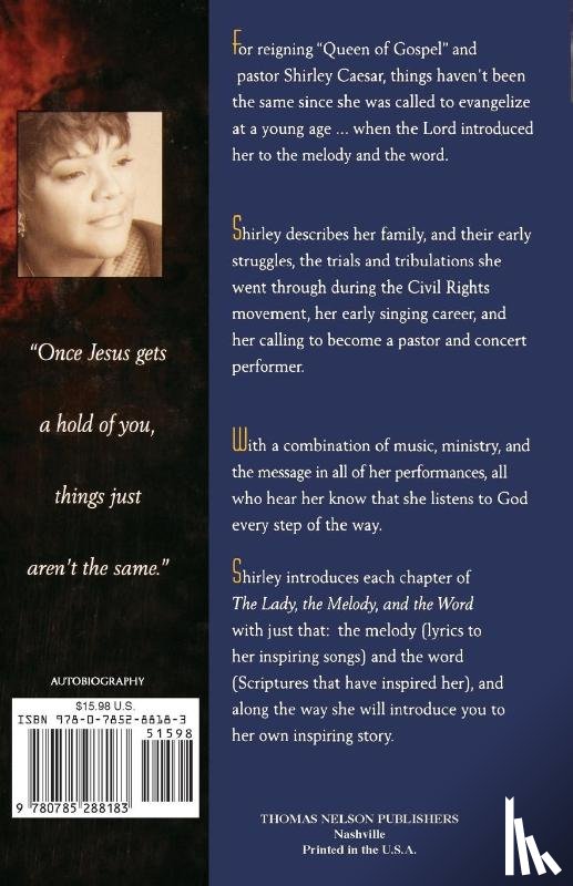 Caesar, Shirley - The Lady, The Melody, and the Word