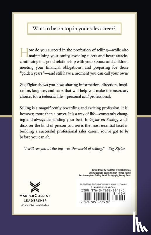 Ziglar, Zig - Ziglar on Selling