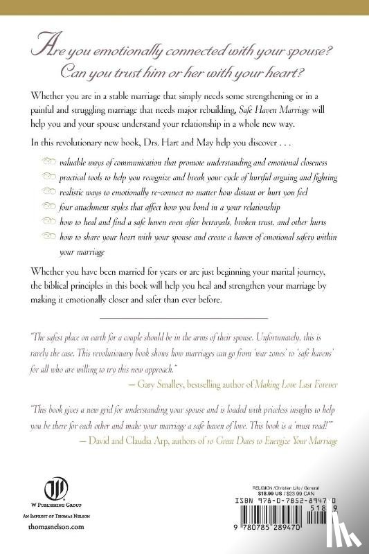 Hart, Archibald D., May, PHD - Safe Haven Marriage