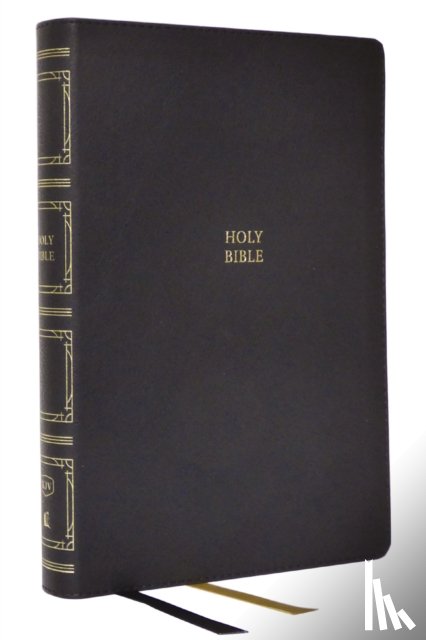 Nelson, Thomas - KJV Holy Bible: Paragraph-style Large Print Thinline with 43,000 Cross References, Black Leathersoft, Red Letter, Comfort Print: King James Version