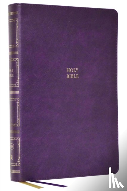 Nelson, Thomas - KJV Holy Bible: Paragraph-style Large Print Thinline with 43,000 Cross References, Purple Leathersoft, Red Letter, Comfort Print: King James Version
