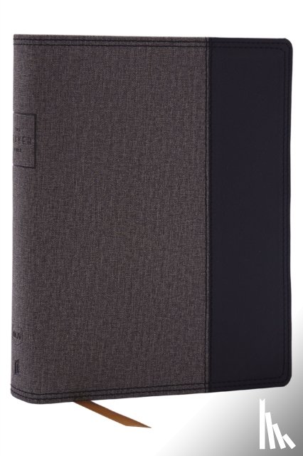 Nelson, Thomas - The Prayer Bible: Pray God’s Word Cover to Cover (NKJV, Black/Gray Leathersoft, Red Letter, Comfort Print)