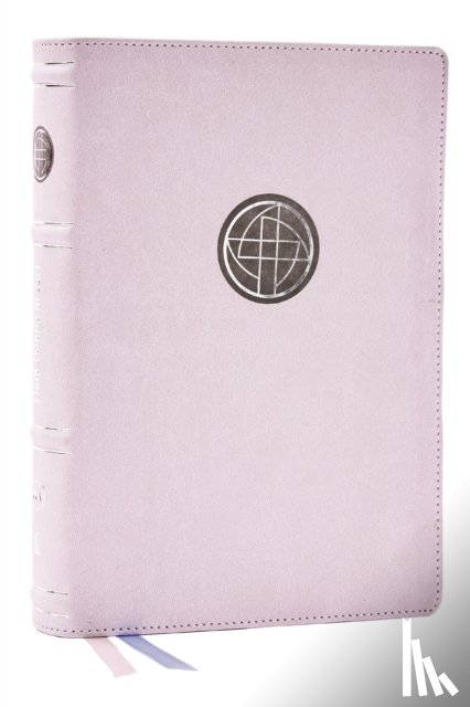 Thomas Nelson - Life in Christ Bible: Discovering, Believing, and Rejoicing in Who God Says You Are (NKJV, Cream Leathersoft, Red Letter, Comfort Print)
