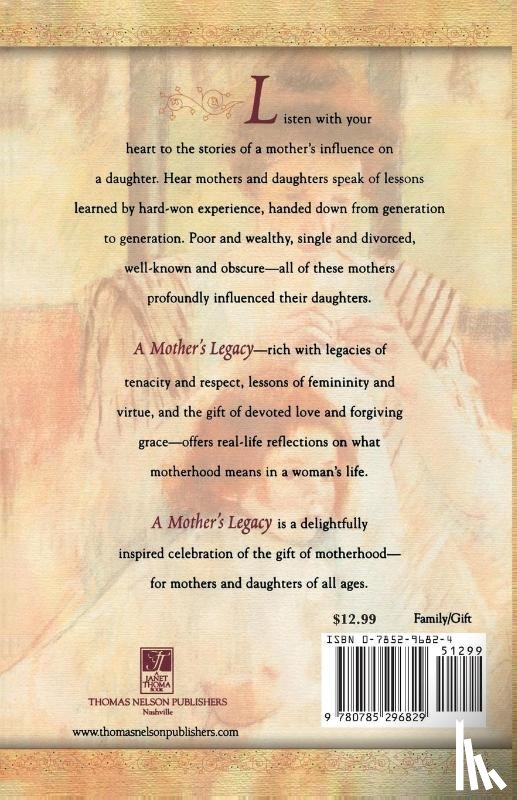 Rainey, Barbara, Escue, Ashley Rainey - A Mother's Legacy