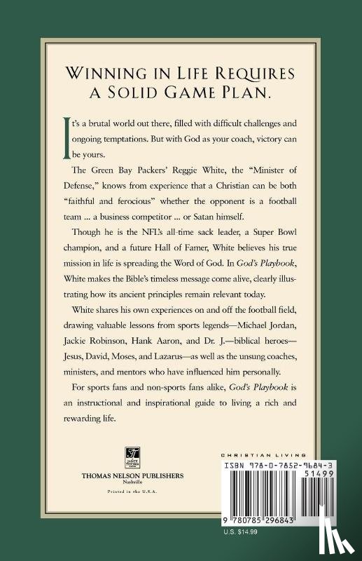 White, Reggie - God's Playbook