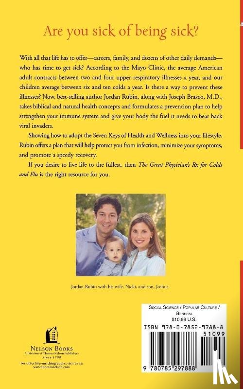Rubin, Jordan - The Great Physician's Rx for Colds and Flu