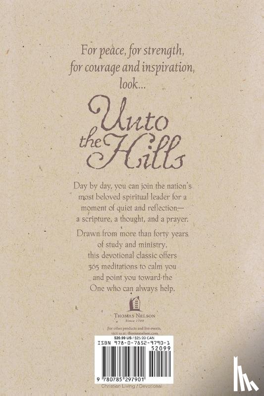 Graham, Billy - Unto the Hills