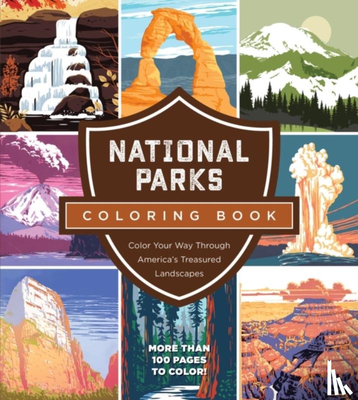 Editors of Chartwell Books - National Parks Coloring Book