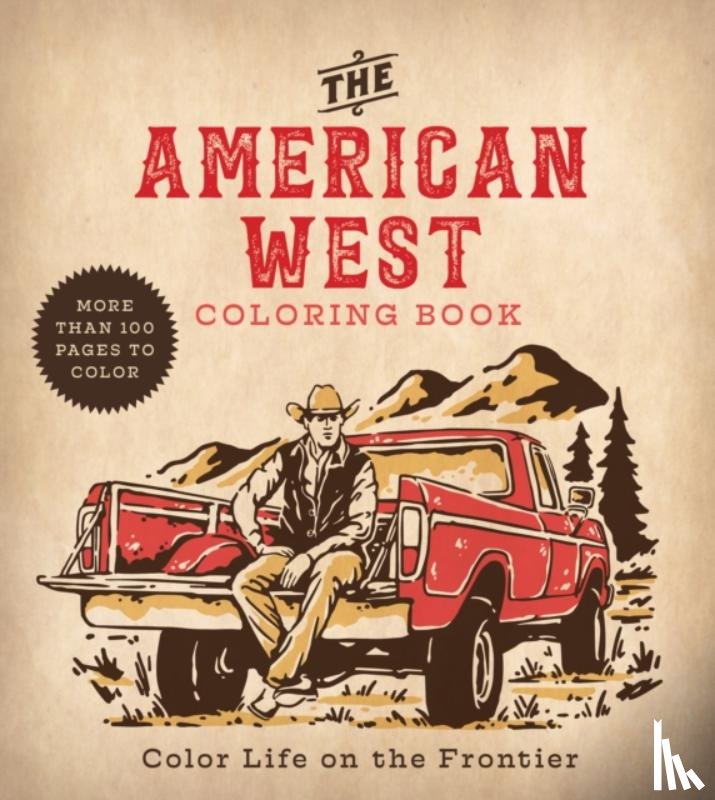 Editors of Chartwell Books - American West Coloring Book