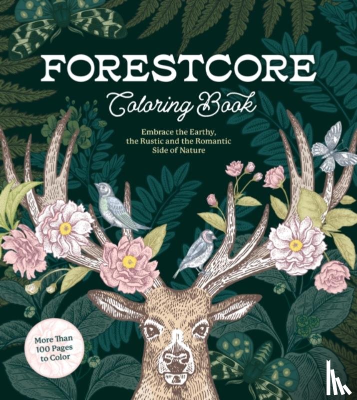 Editors of Chartwell Books - Forestcore Coloring Book