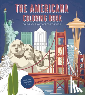 Editors of Chartwell Books - Americana Coloring Book