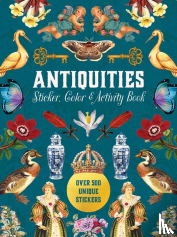 Editors of Chartwell Books - Antiquities Sticker, Color & Activity Book