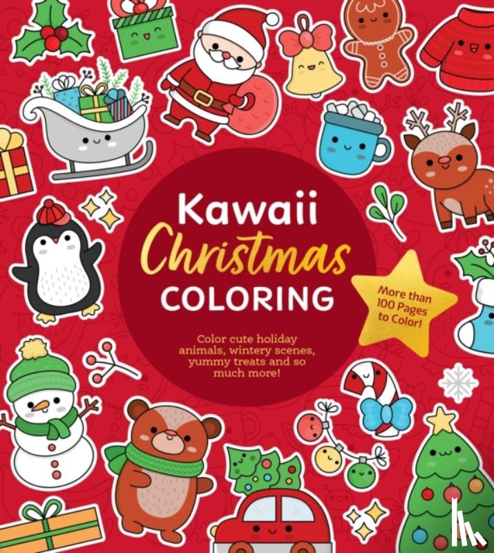 Editors of Chartwell Books - Kawaii Christmas Coloring