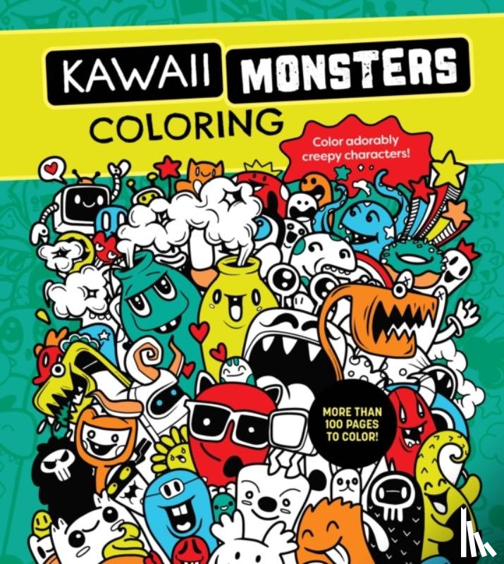 Editors of Chartwell Books - Kawaii Monsters Coloring Book