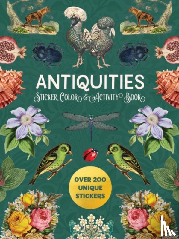 Editors of Chartwell Books - Antiquities Sticker, Color & Activity Book