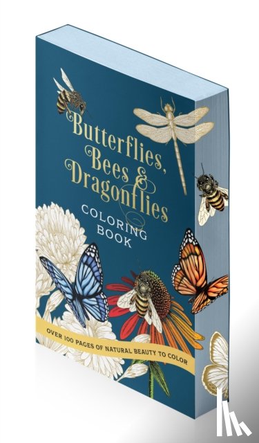 Editors of Chartwell Books - Butterflies, Bees & Dragonflies Coloring Book