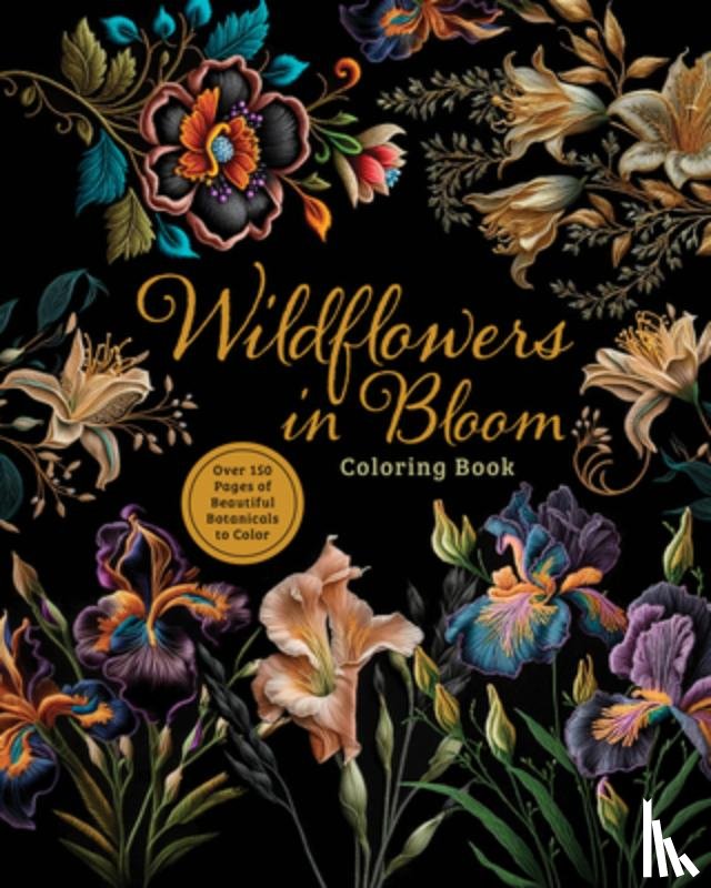 Editors of Chartwell Books - Wildflowers in Bloom Coloring Book