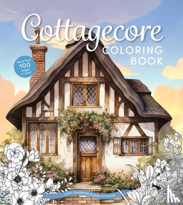 Editors of Chartwell Books - Cottagecore Coloring Book