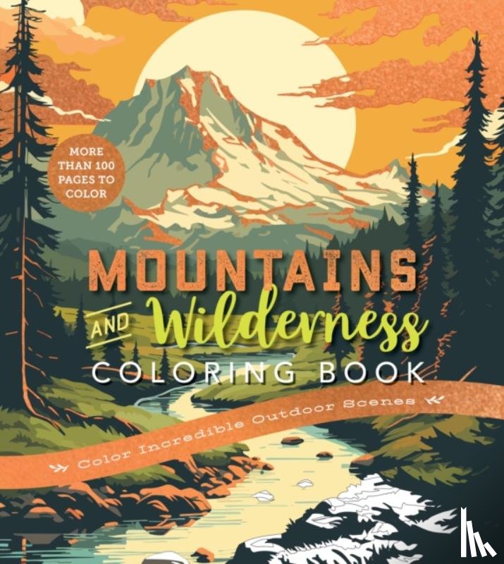 Editors of Chartwell Books - Mountains & Wilderness Coloring Book