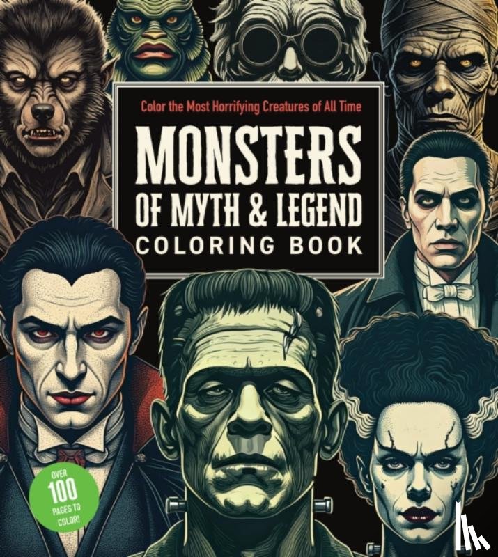 Editors of Chartwell Books - Monsters of Myth and Legend Coloring Book
