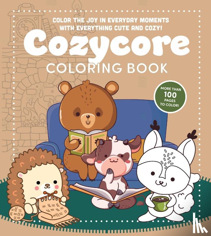 Editors of Chartwell Books - Cozycore Coloring Book