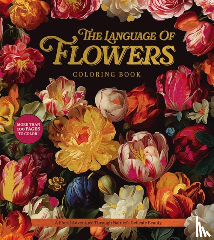 Editors of Chartwell Books - The Language of Flowers Coloring Book