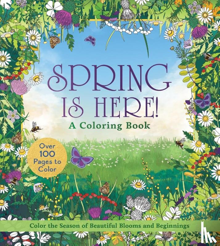 Editors of Chartwell Books - Spring is Here! A Coloring Book