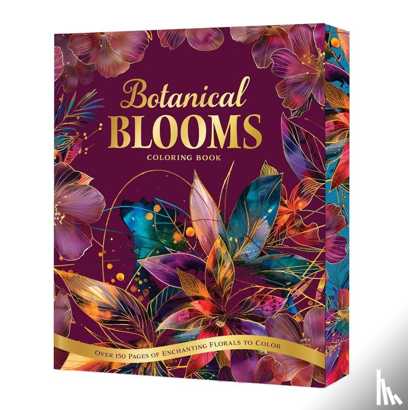 Editors of Chartwell Books - Botanical Blooms Coloring Book