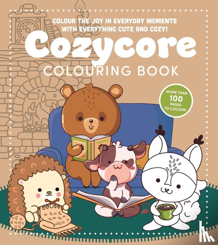 Editors of Chartwell Books - Cozycore Colouring Book