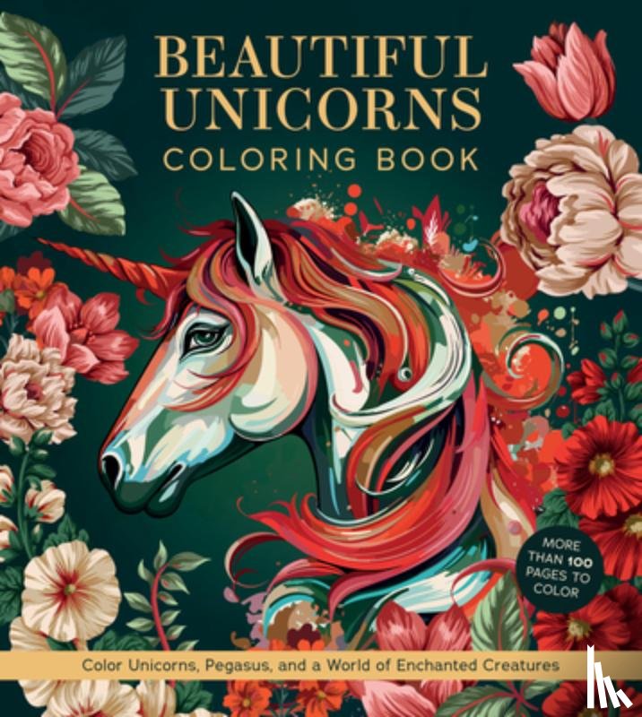 Editors of Chartwell Books - Beautiful Unicorns Coloring Book