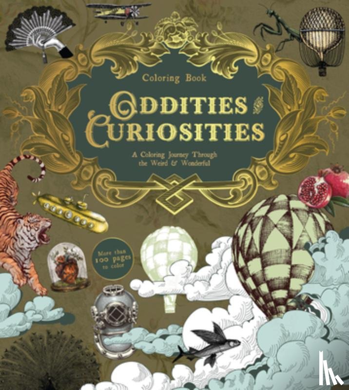 Editors of Chartwell Books - Oddities & Curiosities Coloring Book