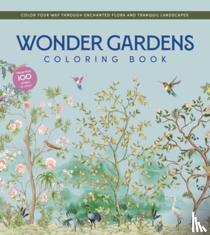 Editors of Chartwell Books - Wonder Gardens Coloring Book