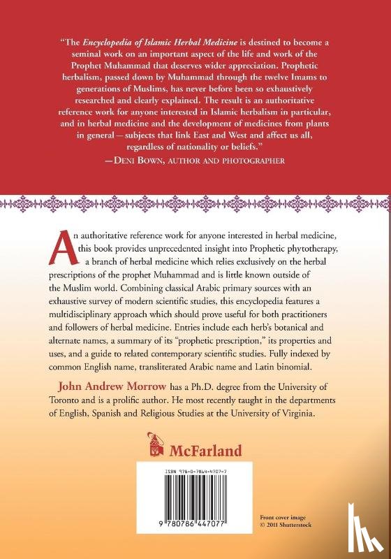 Morrow, John Andrew - Encyclopedia of Islamic Herbal Medicine