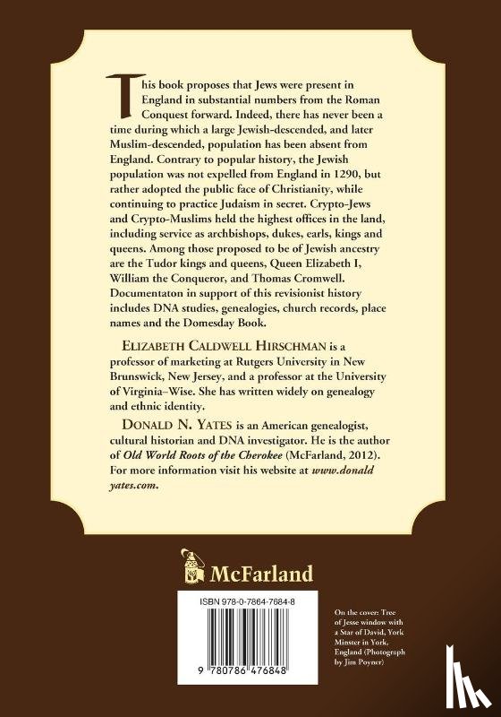 Hirschman, Elizabeth Caldwell, Yates, Donald N. - The Early Jews and Muslims of England and Wales