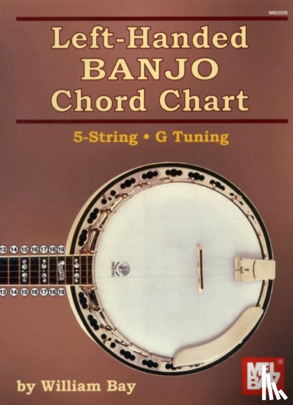 William Bay - Left-Handed Banjo Chord Chart