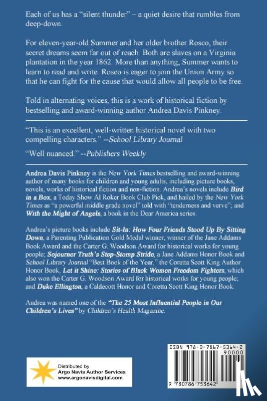 Pinkney, Andrea Davis - Silent Thunder