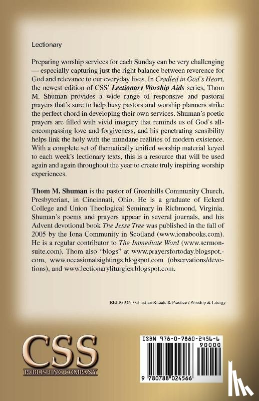 Shuman, Thom M - Lectionary Worship Aids