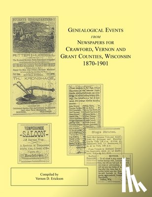 Erickson, Vernon D - Genealogical Events from Newspapers for Crawford, Vernon and Grant Counties, Wisconsin, 1870-1901