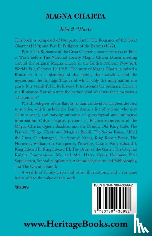 Wurts, John - Magna Charta