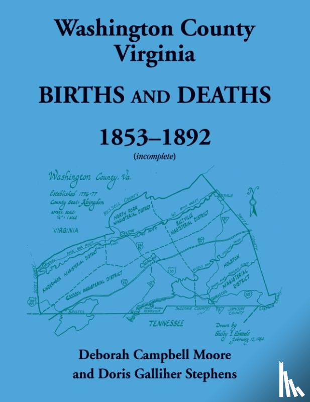 Moore, Deborah - Washington County, Virginia Births and Deaths, 1853-1892 (incomplete)
