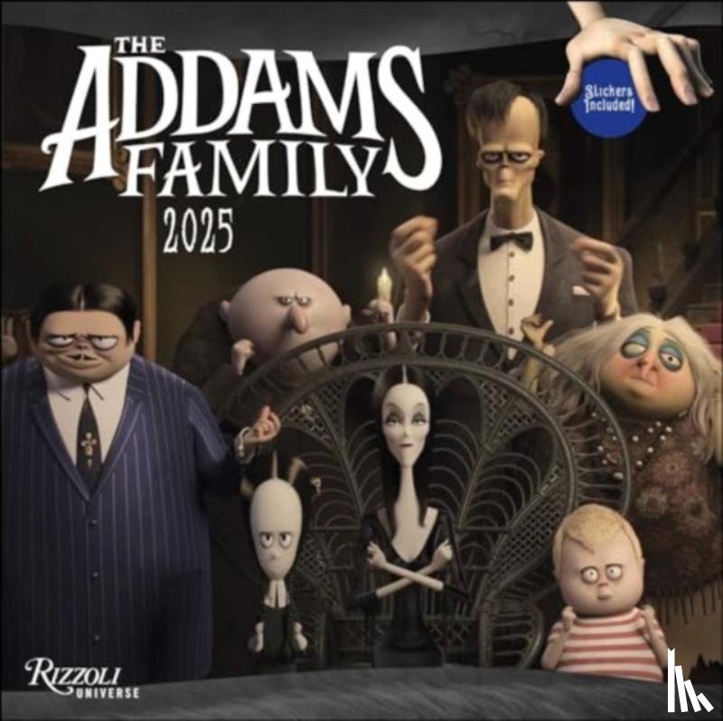 Metro-Goldwyn-Mayer Studios - The Addams Family 2025 Wall Calendar